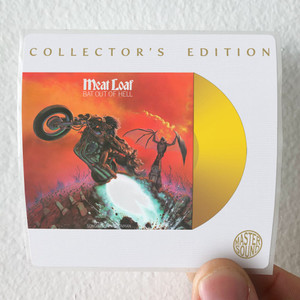 Meat Loaf Bat Out Of Hell Album Cover Sticker Meat Loaf Bat Out Of Hell Album Cover Sticker