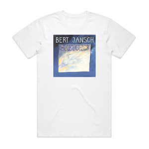 Bert Jansch Sketches Album Cover T-Shirt White Bert Jansch Sketches Album Cover T-Shirt White