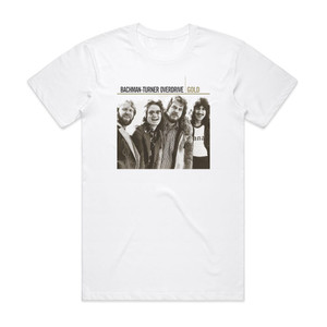 Bachman-Turner Overdrive Gold Album Cover T-Shirt White