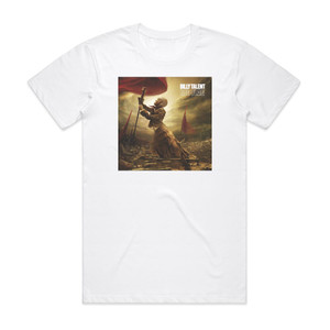 Billy Talent Red Flag Album Cover T-Shirt White Billy Talent Red Flag Album Cover T-Shirt White