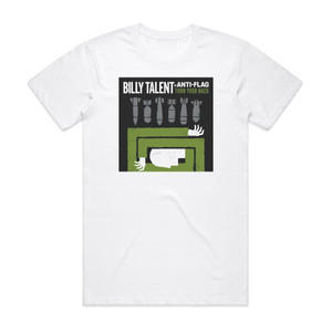 Billy Talent Turn Your Back Album Cover T-Shirt White Billy Talent Turn Your Back Album Cover T-Shirt White