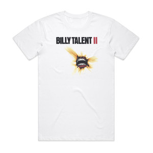 Billy Talent Billy Talent Ii Album Cover T-Shirt White Billy Talent Billy Talent Ii Album Cover T-Shirt White