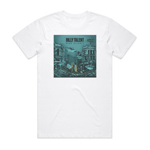 Billy Talent Dead Silence Album Cover T-Shirt White Billy Talent Dead Silence Album Cover T-Shirt White