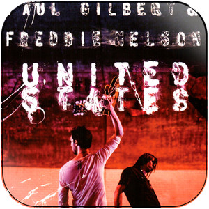Paul Gilbert United States Album Cover Sticker Paul Gilbert United States Album Cover Sticker