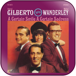 Astrud Gilberto A Certain Smile A Certain Sadness Album Cover Sticker Astrud Gilberto A Certain Smile A Certain Sadness Album Cover Sticker
