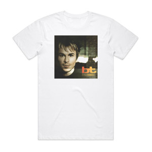 BT R R Rare And Remixed Album Cover T-Shirt White BT R R Rare And Remixed Album Cover T-Shirt White