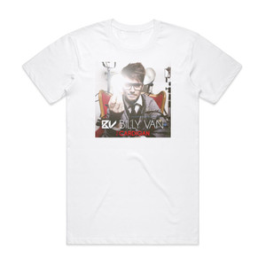 Billy Van The Cardigan Album Cover T-Shirt White Billy Van The Cardigan Album Cover T-Shirt White