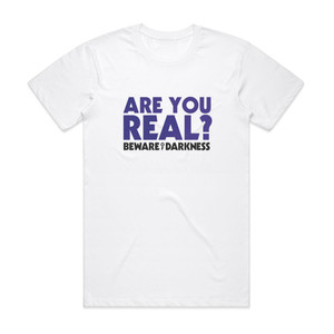 Beware of Darkness Are You Real 1 Album Cover T-Shirt White Beware of Darkness Are You Real 1 Album Cover T-Shirt White