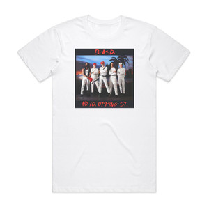 Big Audio Dynamite No 10 Upping St Album Cover T-Shirt White Big Audio Dynamite No 10 Upping St Album Cover T-Shirt White