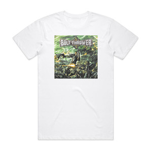 Bolt Thrower Honour Valour Pride Album Cover T-Shirt White Bolt Thrower Honour Valour Pride Album Cover T-Shirt White