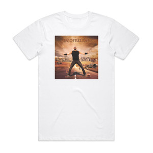 BajopresioN Desafiando El Caos Album Cover T-Shirt White BajopresioN Desafiando El Caos Album Cover T-Shirt White
