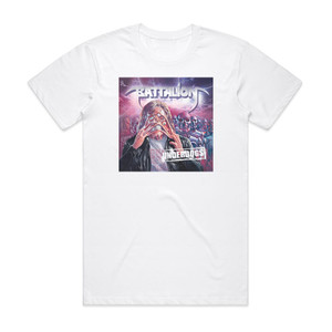 Battalion Underdogs Album Cover T-Shirt White Battalion Underdogs Album Cover T-Shirt White