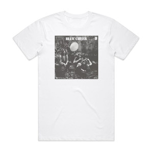 Blue Cheer The Original Human Being Album Cover T-Shirt White Blue Cheer The Original Human Being Album Cover T-Shirt White