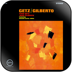 Joao Gilberto Getzgilberto Album Cover Sticker Joao Gilberto Getzgilberto Album Cover Sticker