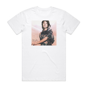 BoA Outgrow Album Cover T-Shirt White BoA Outgrow Album Cover T-Shirt White