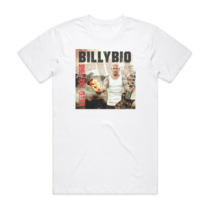 BillyBio Feed The Fire Album Cover T-Shirt White