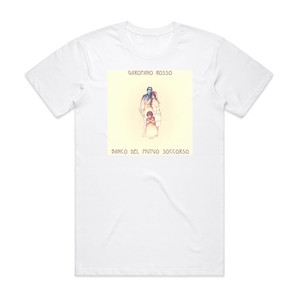 Banco del Mutuo Soccorso Garofano Rosso Album Cover T-Shirt White