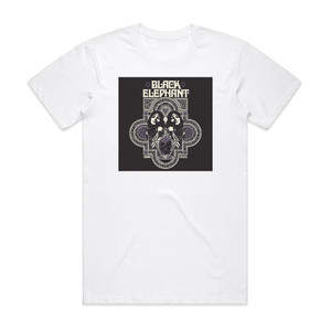 Black Elephant Cosmic Blues Album Cover T-Shirt White