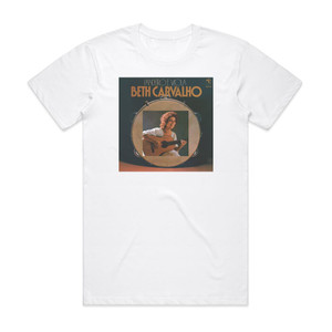 Beth Carvalho Pandeiro E Viola Album Cover T-Shirt White Beth Carvalho Pandeiro E Viola Album Cover T-Shirt White