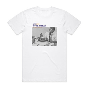 Bitty McLean The Taxi Sessions Album Cover T-Shirt White