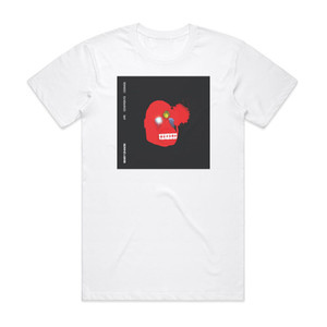 Baby Chaos Ape Confronts Cosmos Album Cover T-Shirt White