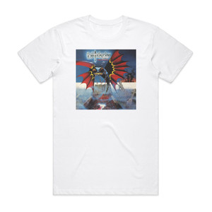 Blitzkrieg A Time Of Changes Album Cover T-Shirt White Blitzkrieg A Time Of Changes Album Cover T-Shirt White