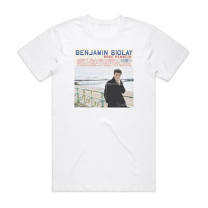 Benjamin Biolay Rose Kennedy Album Cover T-Shirt White