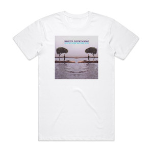Bruce Dickinson Skunkworks 2 Album Cover T-Shirt White Bruce Dickinson Skunkworks 2 Album Cover T-Shirt White