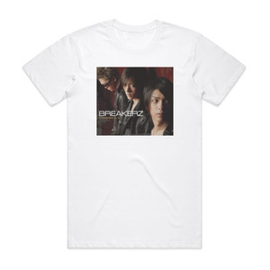 BREAKERZ Crash Build Album Cover T-Shirt White
