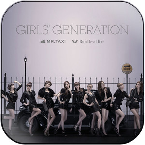 Girls Generation Mrtaxi Run Devil Run Album Cover Sticker Girls Generation Mrtaxi Run Devil Run Album Cover Sticker