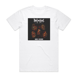 Blood Red Throne Gore Encore Album Cover T-Shirt White Blood Red Throne Gore Encore Album Cover T-Shirt White