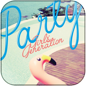 Girls Generation Party Album Cover Sticker Girls Generation Party Album Cover Sticker