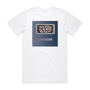 Banco de Gaia Medium Album Cover T-Shirt White Banco de Gaia Medium Album Cover T-Shirt White