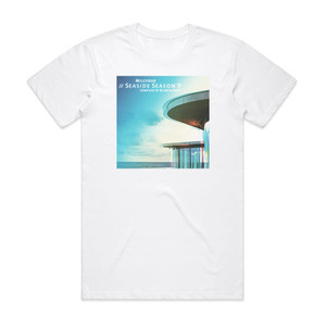Blank and Jones Milchbar Seaside Season 9 Album Cover T-Shirt White Blank and Jones Milchbar Seaside Season 9 Album Cover T-Shirt White
