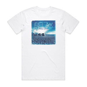 Blank and Jones Relax Album Cover T-Shirt White Blank and Jones Relax Album Cover T-Shirt White