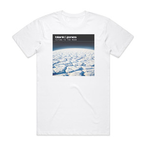 Blank and Jones Flying To The Moon Album Cover T-Shirt White Blank and Jones Flying To The Moon Album Cover T-Shirt White