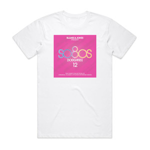 Blank and Jones So80S Soeighties 12 Album Cover T-Shirt White