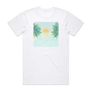 Blank and Jones Relax Edition Ten Album Cover T-Shirt White Blank and Jones Relax Edition Ten Album Cover T-Shirt White