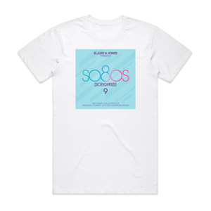Blank and Jones Blank Jones Present So80S Soeighties 9 Album Cover T-Shirt White Blank and Jones Blank Jones Present So80S Soeighties 9 Album Cover T-Shirt White