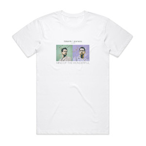 Blank and Jones Mind Of The Wonderful Album Cover T-Shirt White Blank and Jones Mind Of The Wonderful Album Cover T-Shirt White