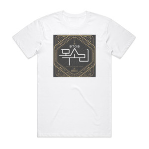 BTOB  Ost Part3 Album Cover T-Shirt White BTOB  Ost Part3 Album Cover T-Shirt White