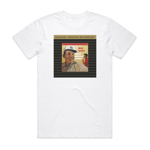 Bing Crosby Bing Sings Whilst Bregman Swings Album Cover T-Shirt White Bing Crosby Bing Sings Whilst Bregman Swings Album Cover T-Shirt White