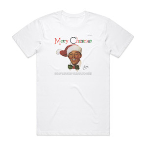 Bing Crosby Merry Christmas Album Cover T-Shirt White Bing Crosby Merry Christmas Album Cover T-Shirt White