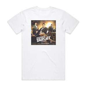 Bear McCreary Human Target Season 1 Album Cover T-Shirt White Bear McCreary Human Target Season 1 Album Cover T-Shirt White