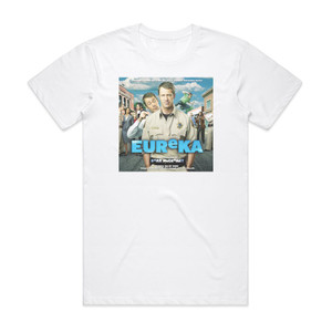 Bear McCreary Eureka Album Cover T-Shirt White Bear McCreary Eureka Album Cover T-Shirt White
