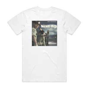 Bear McCreary The Walking Dead Season 2 Album Cover T-Shirt White Bear McCreary The Walking Dead Season 2 Album Cover T-Shirt White