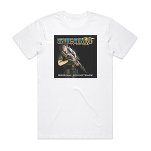 Bear McCreary Socom 4 Us Navy Seals Album Cover T-Shirt White Bear McCreary Socom 4 Us Navy Seals Album Cover T-Shirt White