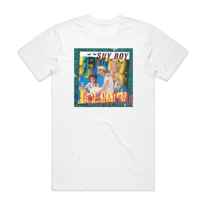 Bananarama Shy Boy Album Cover T-Shirt White Bananarama Shy Boy Album Cover T-Shirt White