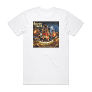Blazon Stone Down In The Dark Album Cover T-Shirt White Blazon Stone Down In The Dark Album Cover T-Shirt White