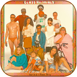 Glass Animals How To Be A Human Being-1 Album Cover Sticker Glass Animals How To Be A Human Being-1 Album Cover Sticker